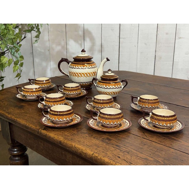 Quimper Earthenware Dinner Service from the 1930s, Set of 20 For Sale - Image 13 of 13