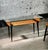 Vintage Mid-Century Wooden Side or Coffee Table with Glass Top For Sale - Image 16 of 18