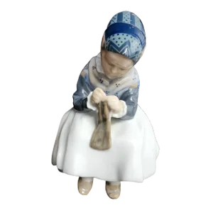 Royal Copenhagen Danish Hand-Painted Fine Porcelain Figurine