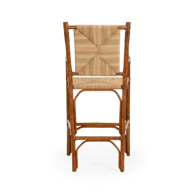 Chelsea House Inc Mecklenburg Barstool - Natural For Sale - Image 4 of 5