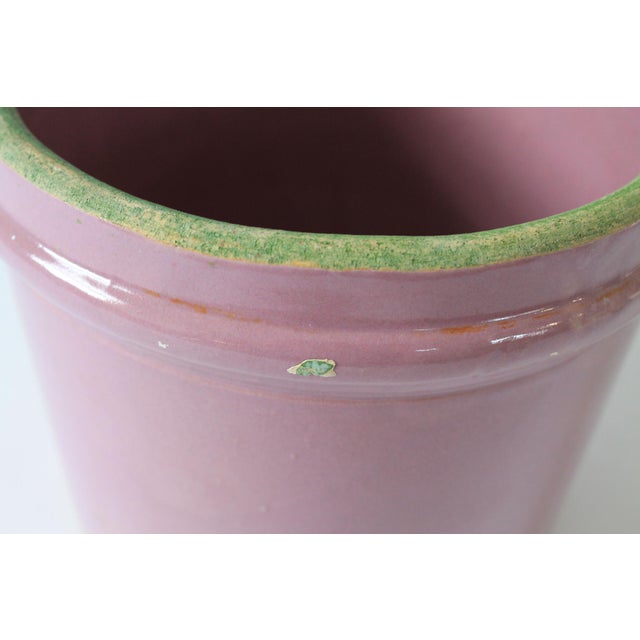 Mauve Vintage Mauve Stoneware Crock For Sale - Image 8 of 8