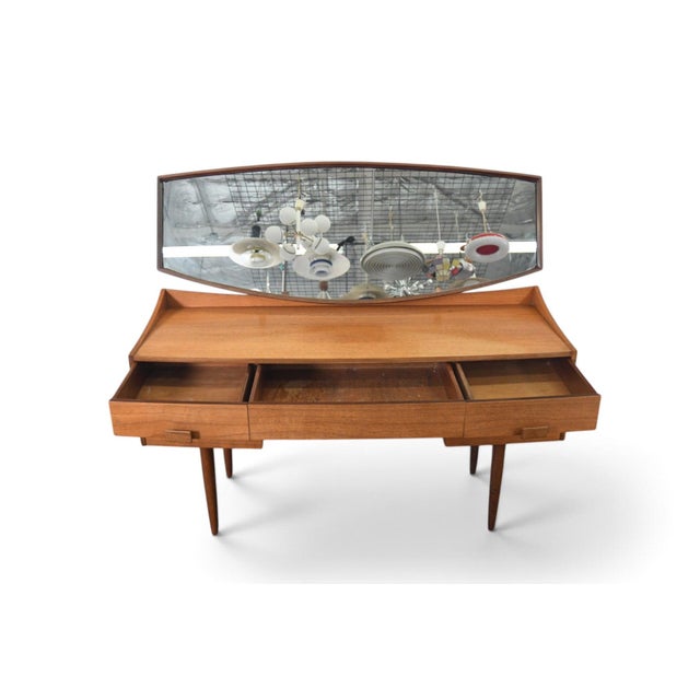 G Plan Rare Ib Kofod Larsen "Danish Range" Vanity in Teak + Rosewood For Sale - Image 4 of 16