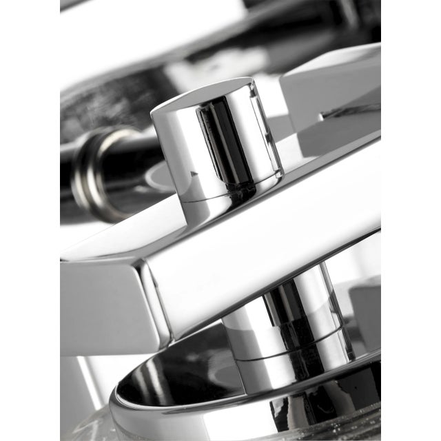 2020s Sean Lavin by Visual Comfort Studio Mercer 2-Light Vanity, Chrome For Sale - Image 5 of 6