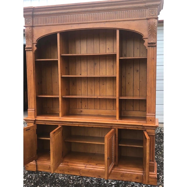 Ethan Allen Ethan Allen Townhouse Collection Arched Bookcase For Sale - Image 4 of 8