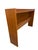 Beautiful vintage Danish Modern queen size headboard, dating to the 1980s. Showcasing timeless Scandinavian craftsmanship,...