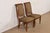 Ethan Allen Ethan Allen French Regency Louis XVI Carved Cherry Wood Upholstered Side Chairs or Dining Chairs, Pair For Sale - Image 4 of 11