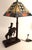 2000 - 2009 Remington Bronze "The Outlaw" Table Lamp W/ Stained Glass Shade in Mission Style For Sale - Image 5 of 13