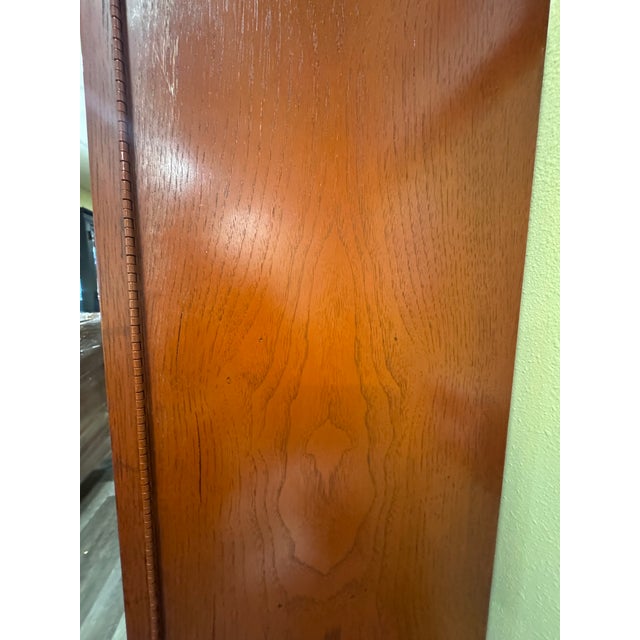 1966 Mid-Century Modern Expanding Bar Cabinet With Pull-Out Serving Console For Sale - Image 11 of 12