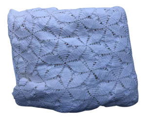 Vintage Handmade White Cotton Crochet Tablecloth