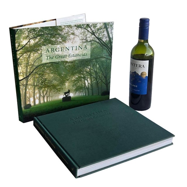 Green 1995 Coffee Table Book, "Argentina: The Great Estancias", Bonifacio Del Carril, Cesar Aira, Tomas De Elia and Juan Pablo Queiroz For Sale - Image 8 of 15