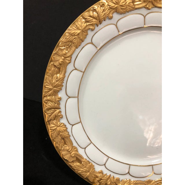 Antique Meissen Porcelain Tray & Plates - Set of 3 For Sale In Boston - Image 6 of 9