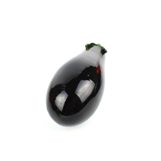 Stunning unique handmade eggplant figurine. Unique piece to enhance any home or one of kind addition art model to any...
