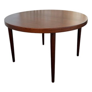 1950s Scandinavian Modern Rosewood Extension Dining Table by Kai Kristiansen For Sale