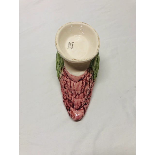1980s Olfaire Asparagus Pattern Sauce Boat For Sale - Image 4 of 6