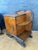 Pair of Art Deco Walnut Bedside Nightstands, 1940s For Sale - Image 4 of 9