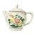 1940s Vintage Farmhouse Boho Chic Art Deco Porcelier Vitreous Tea Pot, 6 Cup Size. For Sale