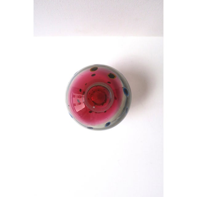 Italian Murano Millefiori Vase For Sale - Image 12 of 12