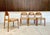 Mid-Century Modern German Beech and Wicker SE 119 Dining Chairs by Egon Eiermann for Wilde + Spieth, 1950s, Set of 4 For Sale - Image 3 of 18