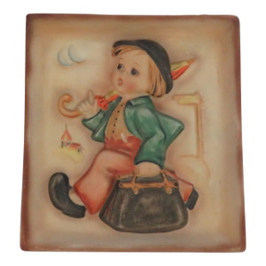 Hummel 92 Merry Wanderer Plaque Vintage 1935-1949