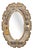 Antique Murano Glass Mirror, 1950s For Sale