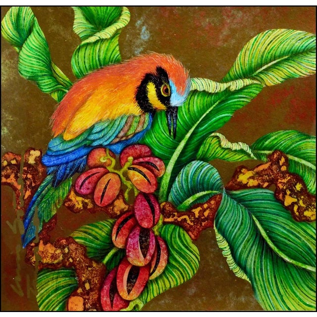 "Spring in Colors" by Luis Sottil Original Limited Edition Naturalismo on Paper Hand Signed by the Artist Medium:...