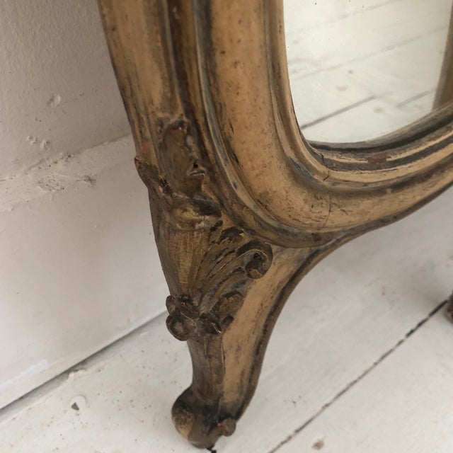 Wood Early 19th Century French Mirrored Vanity For Sale - Image 7 of 12