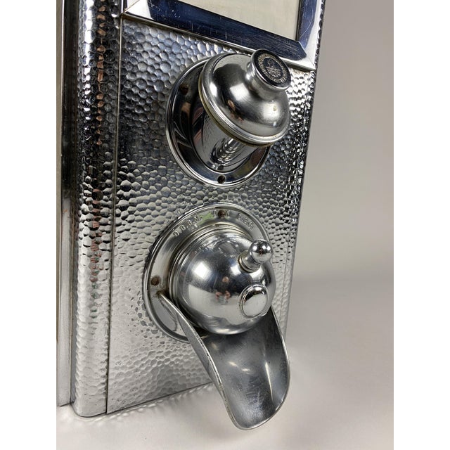 Step back in time to the golden era of coffee shops with our stunning 1950’s chrome-plated shop coffee dispenser. This...