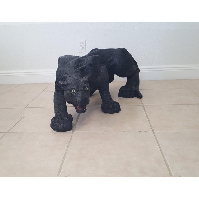 1970s Black Panther Coffee Table Base Chairish