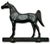 1930s Vintage Dated 1938 "King's Genious" Famous Champion Show Horse Cast Iron Wedge Style Doorstop For Sale - Image 5 of 18
