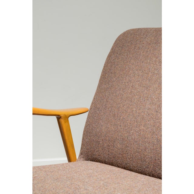 Mid-Century Modern Italian Armchair with Arms, 1950s For Sale - Image 3 of 8