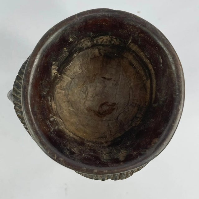 Wood Early 20th Century Kuba Figural Cup For Sale - Image 7 of 9