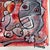 Abstract Expressionism Contemporary Original Abstract Expressionist Painting For Sale - Image 3 of 5