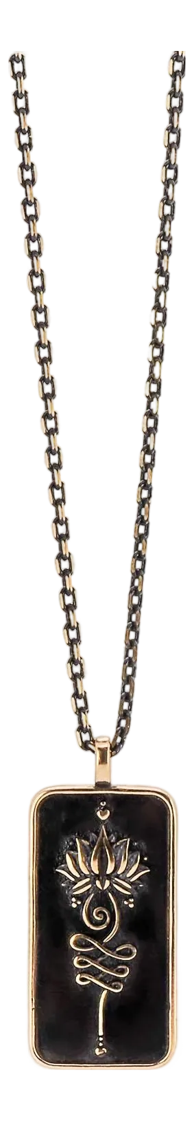 Love Yourself Unalome Necklace