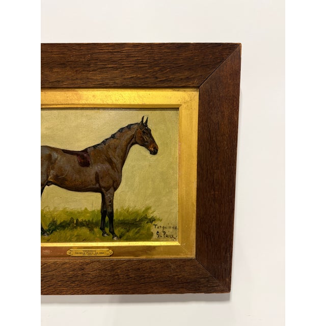 George Thomas Paice, Ra, Rba (British, 1854–1925) "Tarquinius" Equestrian For Sale In Providence - Image 6 of 9