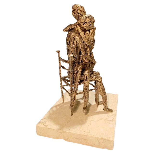 Fero Carletti, Tenderness, Metallic Sculpture, 2020 For Sale