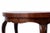 Vintage George III Style Walnut Demi-Lune Folding Game Table, England, 1950s For Sale - Image 11 of 12