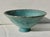 Teal Blue Glazed Art Bowl Circa 1990s For Sale - Image 4 of 8
