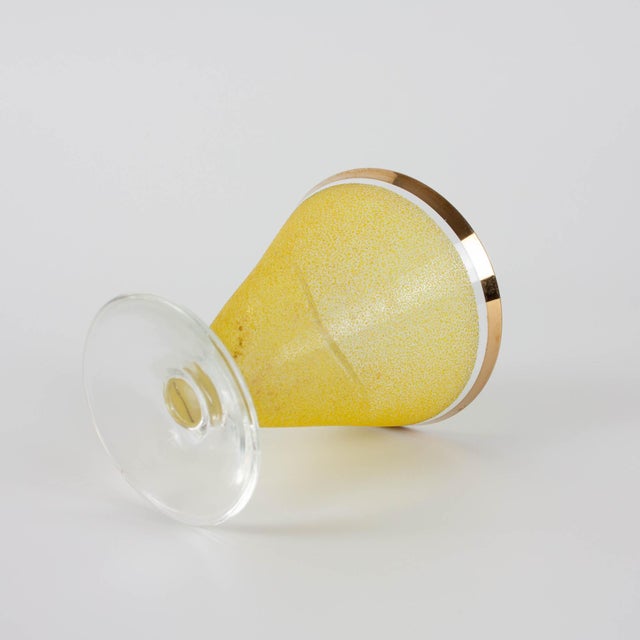 Vintage Portuguese Cocktail Glasses, 1950s, Set of 5 For Sale - Image 12 of 18