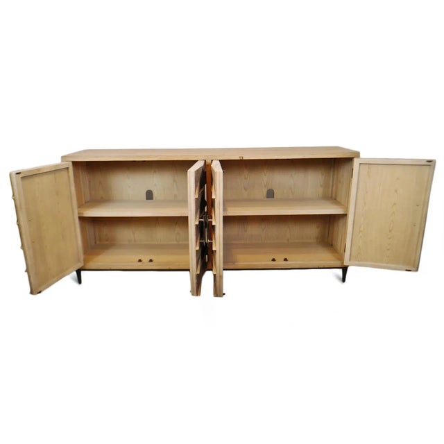Salvaged Arrow Stack Sideboard Credenza For Sale - Image 4 of 9