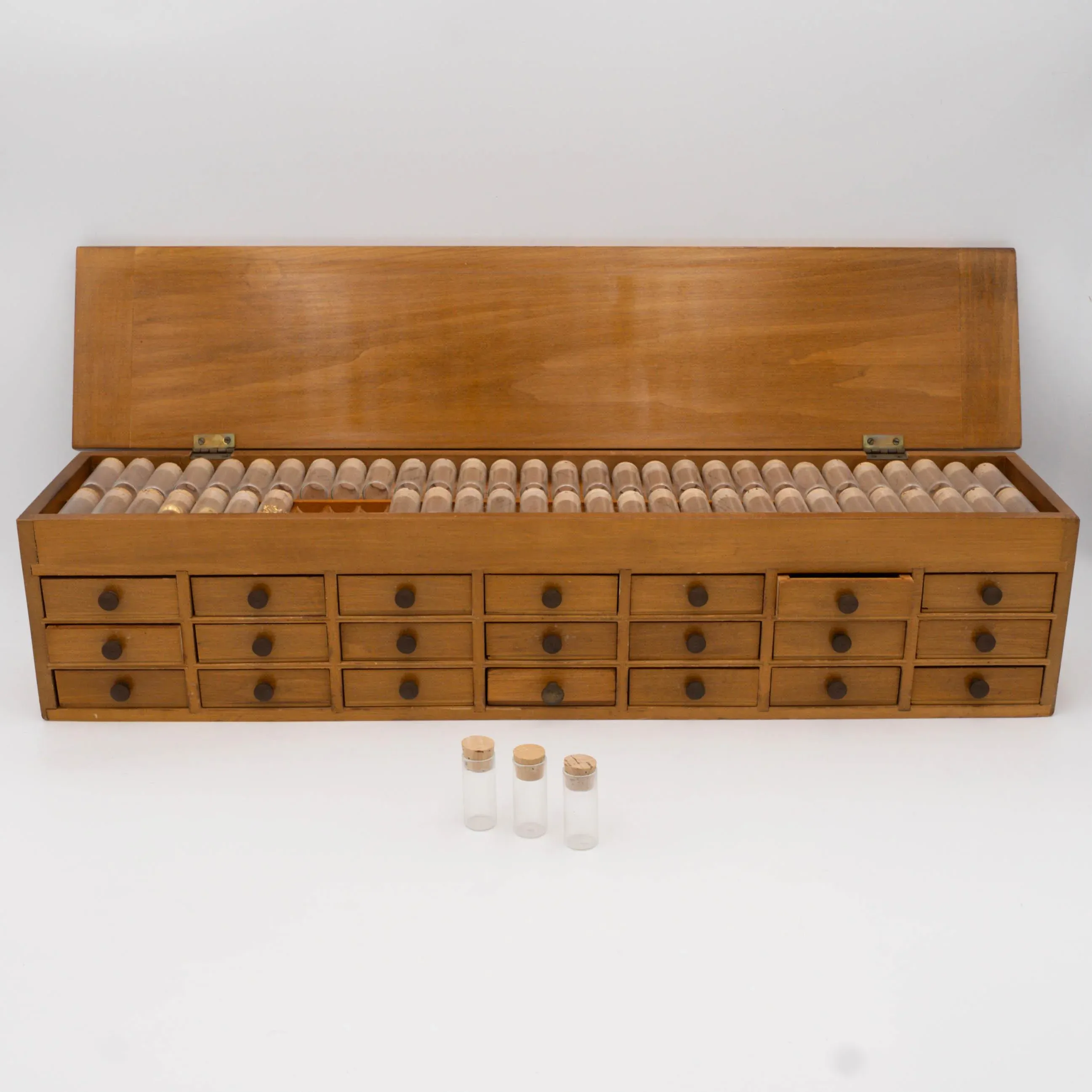 1940s Vintage Watchmakers Cabinet | Chairish