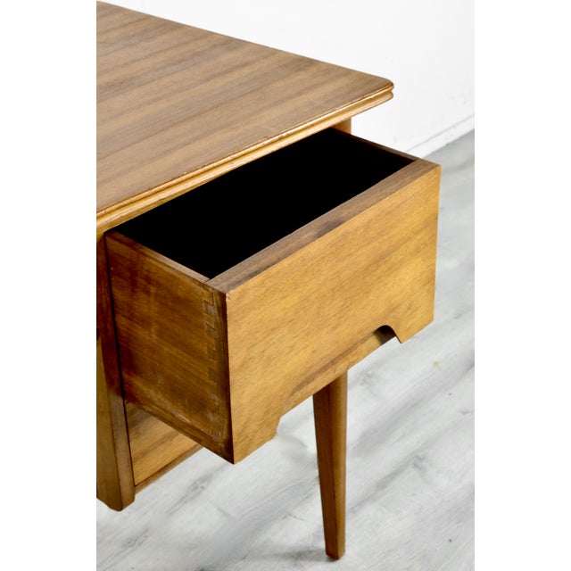 Brown Mid-Century Modern Walnut Desk from A Younger Ltd, 1960s For Sale - Image 8 of 11