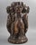 An exceptionally rare North Italian Baroque carved walnut torchiere base, probably Venetian, dating from the 17th or 18th...