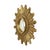 Small Sunburst Mirror in Gold, 1960s For Sale - Image 9 of 15