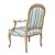 Mid 18th Century 18th Century Louis XV Walnut Fauteuil/Armchair in Early Painted Finish For Sale - Image 5 of 18