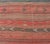 Traditional Multicolor Striped Vintage Turkish Kilim Runner With Coral Blue Tones For Sale - Image 3 of 11