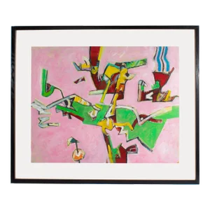 Abstract Mixed Media Painting by James L. Bruch
