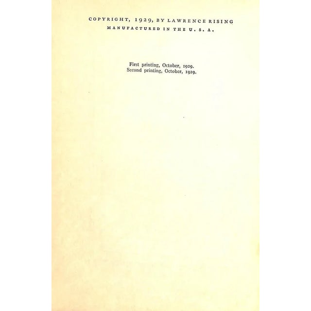 1920s "False Youth" 1929 Rising, Lawrence For Sale - Image 5 of 6
