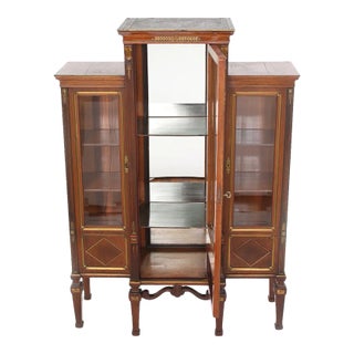 Early 19th Century Three Part French Display Cabinet For Sale