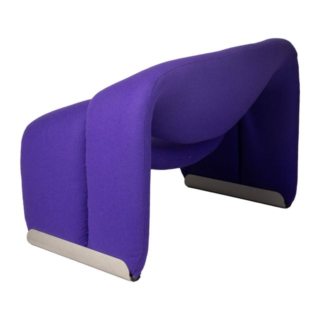 F598 Purple Groovy Chair by Pierre Paulin for Artifort For Sale - Image 3 of 10