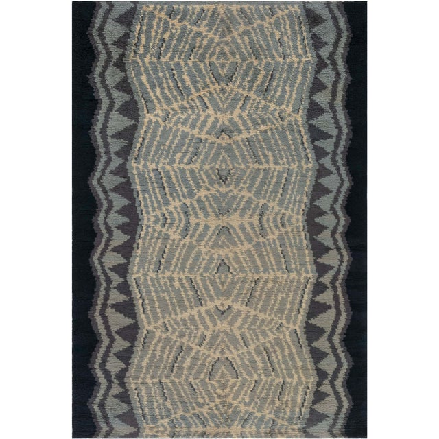 Doris Leslie Blau Vintage European Art Deco Rug For Sale